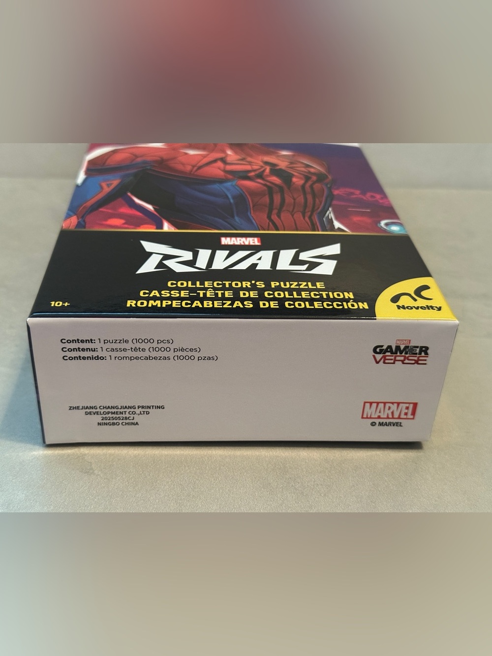 Marvel Rivals Spiderman 1000 Pieces Puzzle New Sealed Bag Collectors - Picture 5 of 5